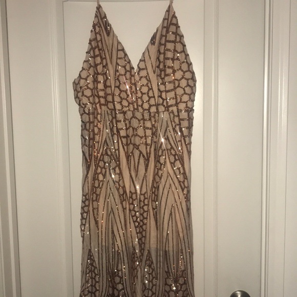 all over the world sequin dress